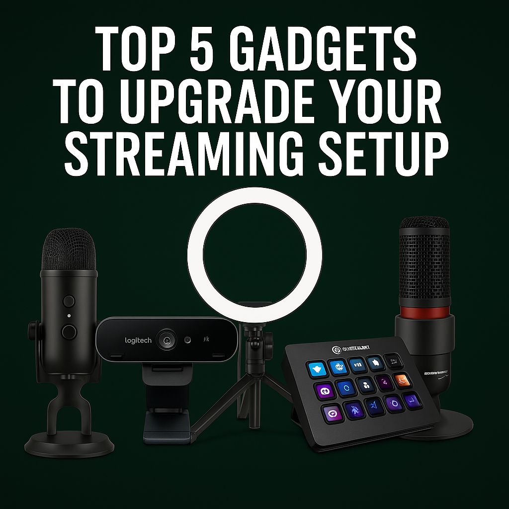 Top 5 Must-Have Gadgets to Upgrade Your Setup.