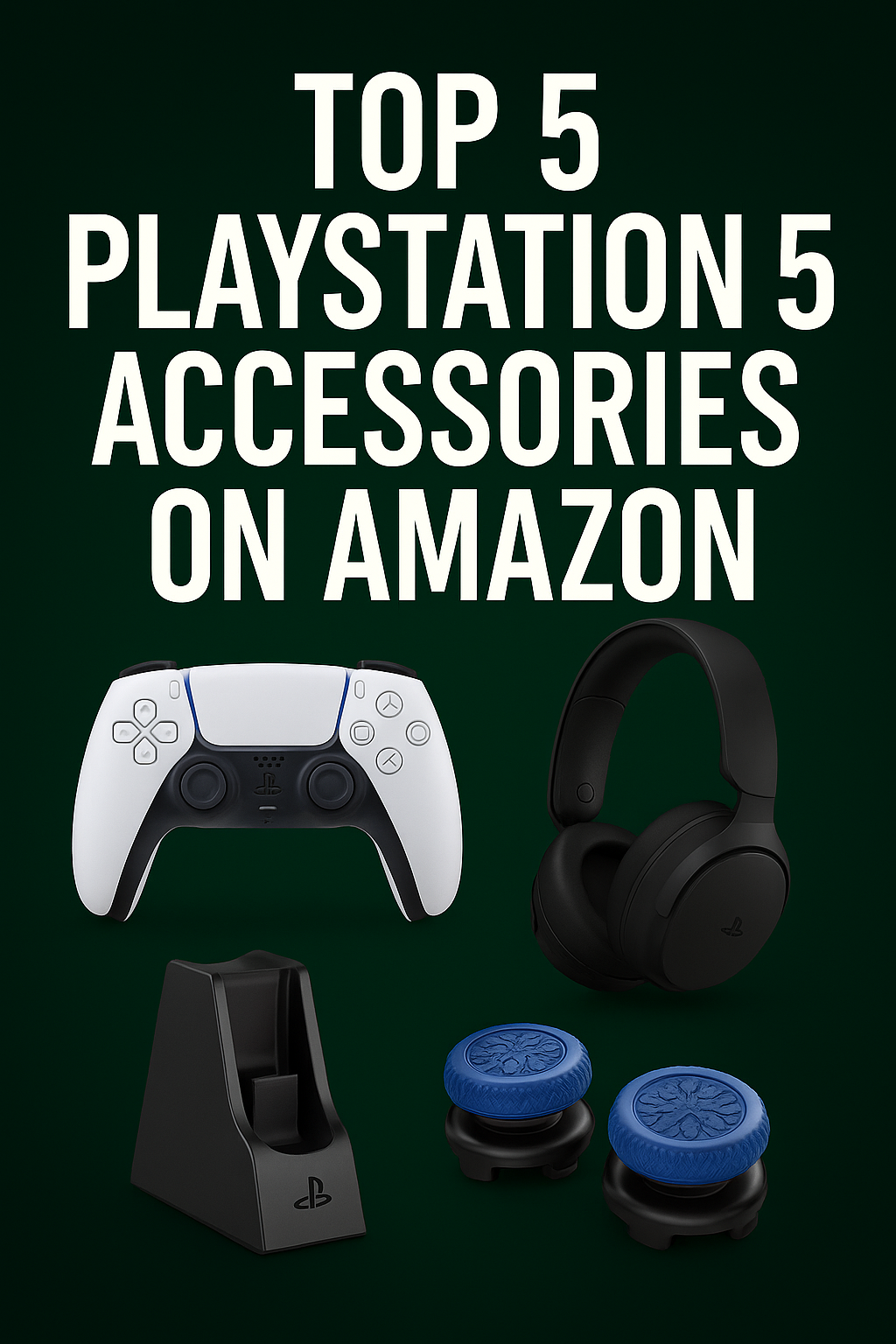 🎮 Top 5 PlayStation 5 Accessories on Amazon in 2025
