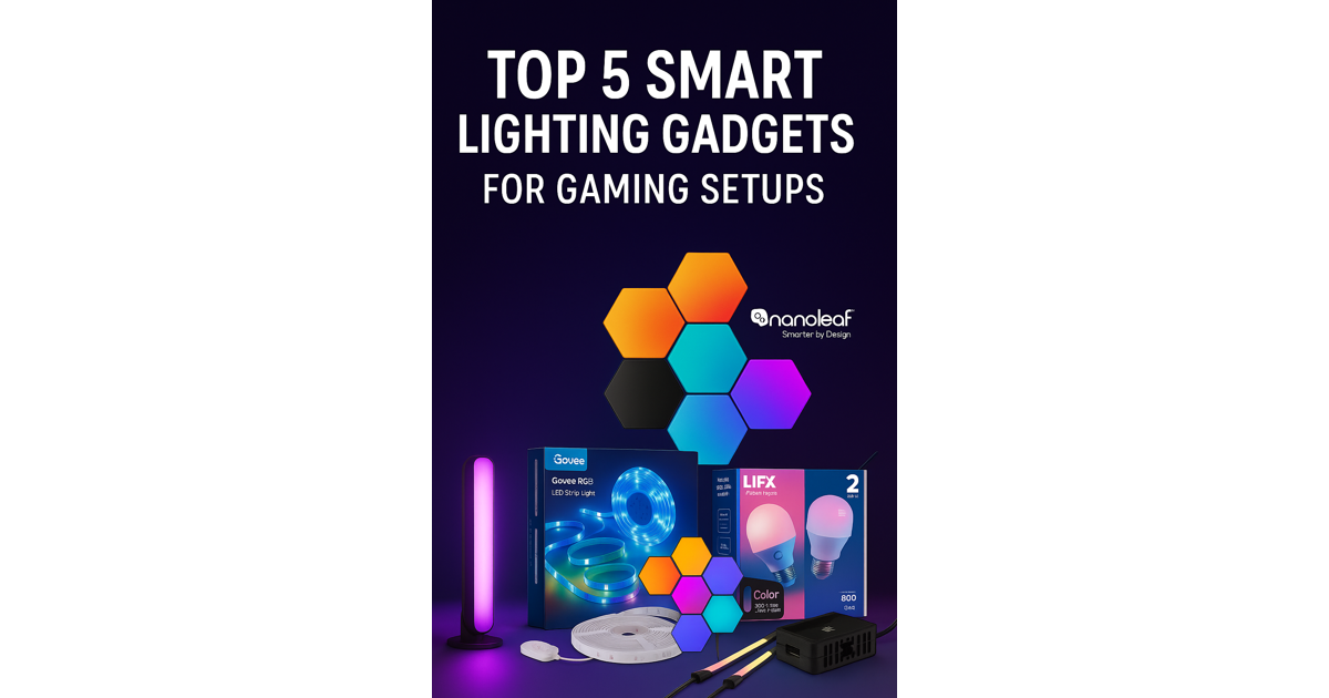 Top 5 Smart Lighting picks for Gamers